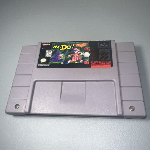 Mr. Do! Arcade Classic (Super Nintendo, 1996, SNES) Original Authentic Cartridge