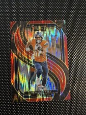 🔥🔥 2024 Select Devaughn Vele Premier Level Red Prizm RC # 74/249 Broncos 