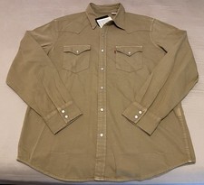 Levi  s Standard Fit Western Shirt Size Large Men  s New With Tags