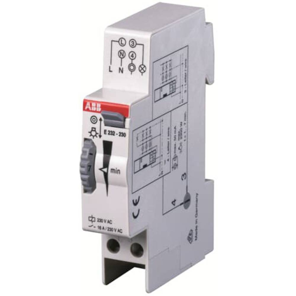 Minuterie d'escalier modulaire ABB 2CDE110000R0501 interrupteur temporisé