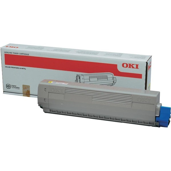 Original Oki Toner 43324429 Gelb ES2032 Mfp ES2632 Neu B-image