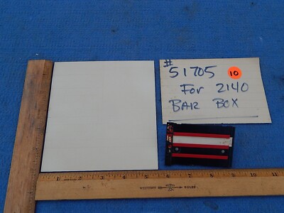 blank title strips 78 rpm special Wurlitzer 2140 Bar Box # 51705 - 10 ...