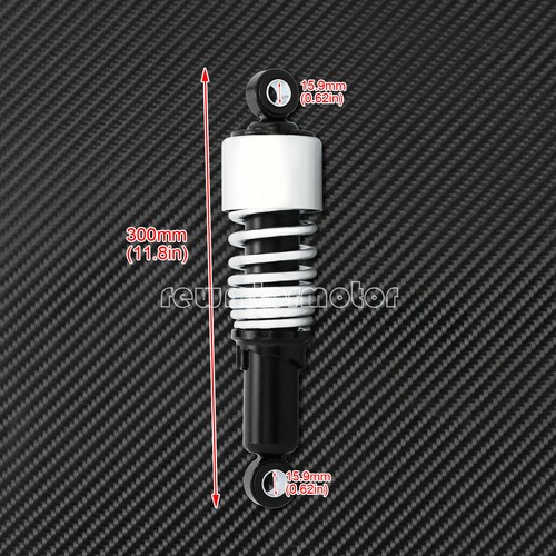 Motorcycle Chrome Rear Shock Absorbers Lowering Fit For Harley Sportster XL1200 - Foto 2 di 9