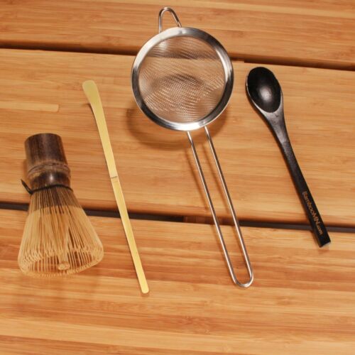 BambooMN Brand - Matcha Tea Short Whisk - Black - Multiple Set Sizes Available - Picture 15 of 18