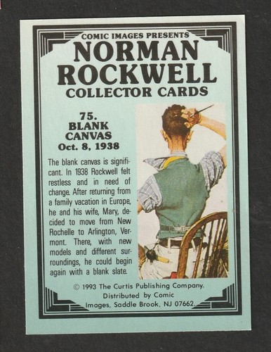 1993 Norman Rockwell Collector Cards NRMT Comic Images Set Break U Choose JUN24 - Picture 70 of 83
