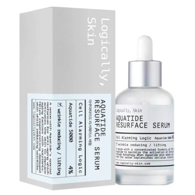 LOGICALLY SKIN Aquatide Resurface Serum 100 ml - BRAND NEW!!  USA Seller