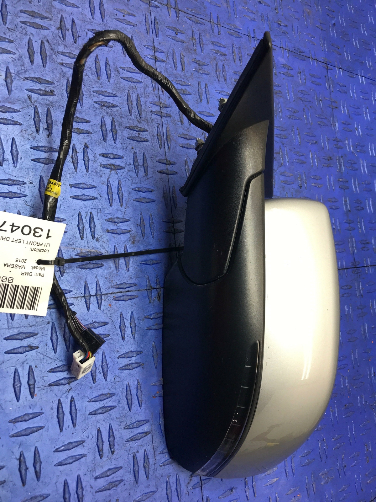 2014 2015 2016 2017 MASERATI GHIBLI DRIVER LEFT DOOR MIRROR GRIGIO METALLO 817