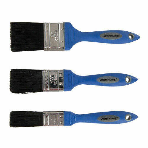 Silverline SET 6 PEZZI PENNELLO SINTETICO MANICO SOFT GRIP, 1", 1,5" & 2" - Foto 2 di 2