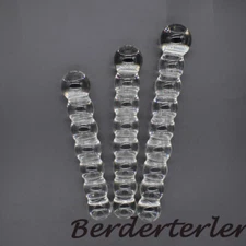 Glass Anal Plug Sex Toys for Men Women Backyard Bead Butt Plug Anal Dilator