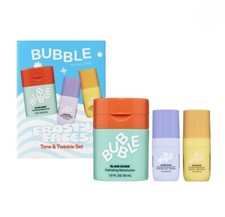 NWT Bubble Skincare tone and twinkle Frosty Faces Holiday Gift Set