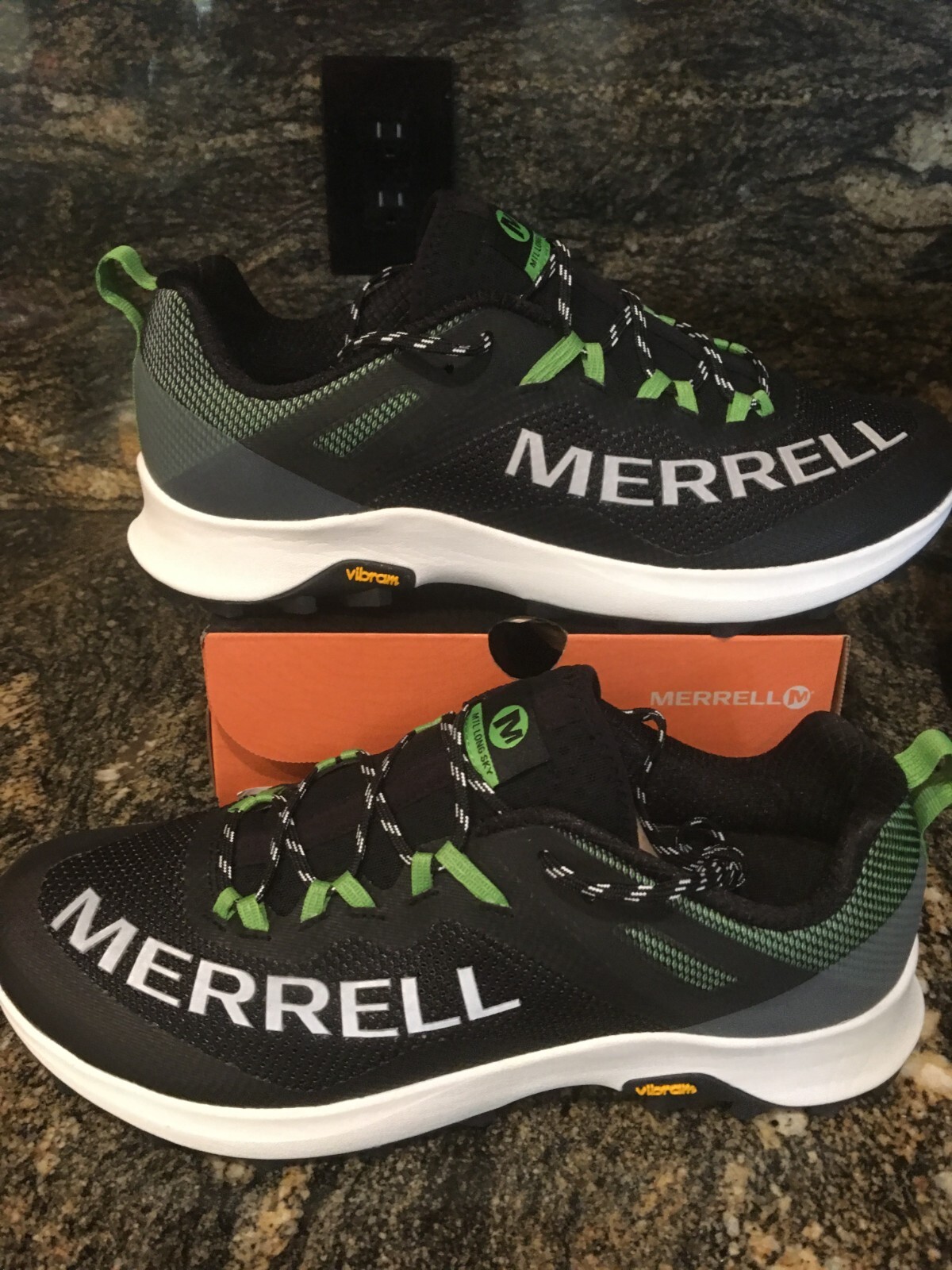 Scarpe da corsa Merrell MTL lunghe Sky Trail da uomo NUOVE taglia 11