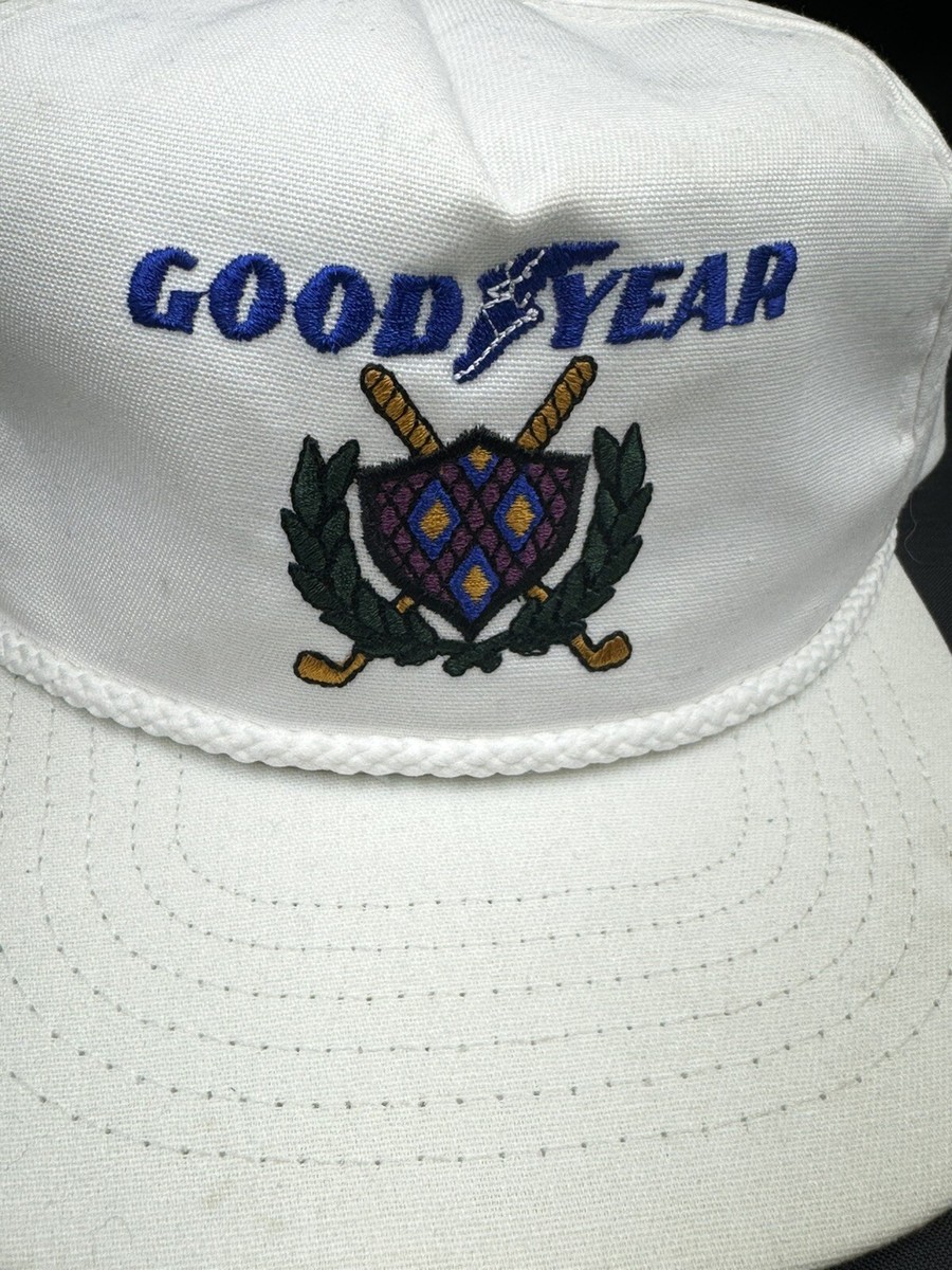 GOOD YEAR キャップ SWINGSTER タイヤ USA製 帽子 488 デッドストック GOOD YEAR キャップ SWINGSTER 帽子 古着 紺