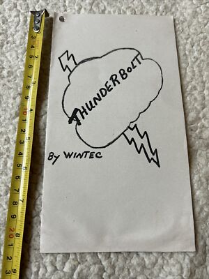 Wintec. Thunderbolt Paintball Manual