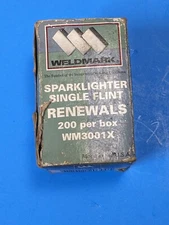 Weldmark Sparklighter Single Flint Renewals Pack of (200)