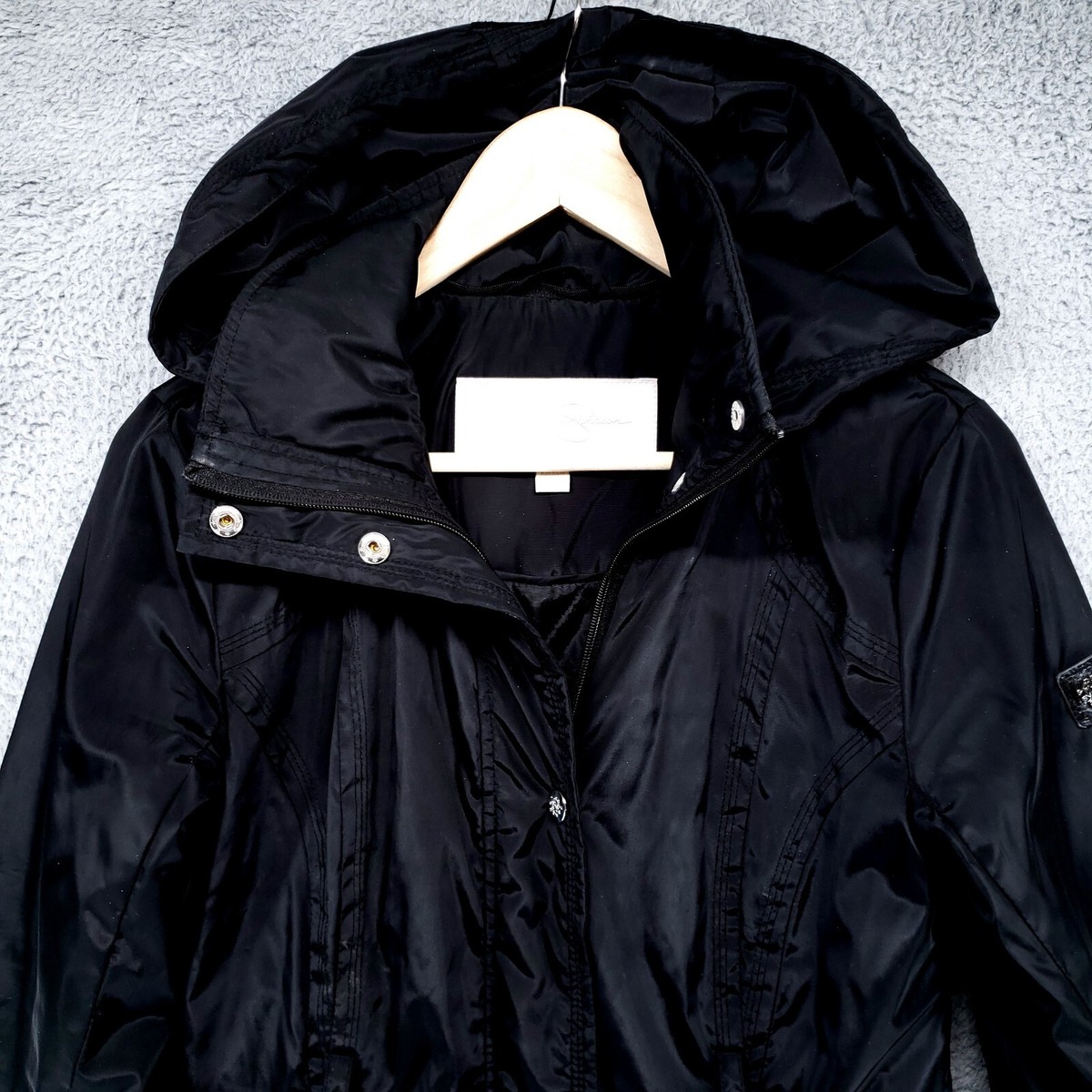 Jessica Simpson Piumino da donna, trapuntato, ripiegabile, isolante, invernale, caldo, da donna, Merlot, X-Large