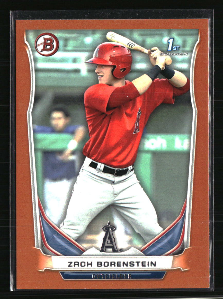 Zach Borenstein 2014 Bowman Prospects Orange #BP10 Baseball Card /250