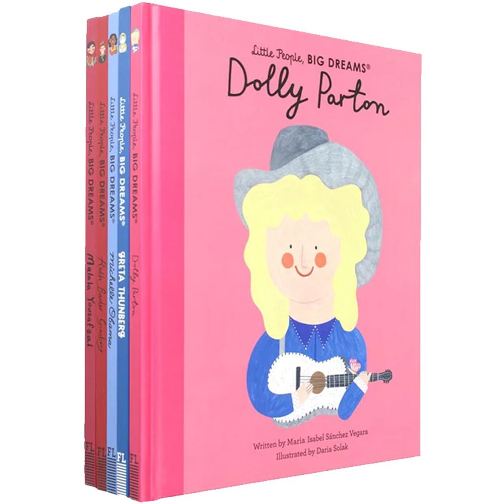 Little People Big Dreams Groundbreaking Women Collection 5 Books Gift Set