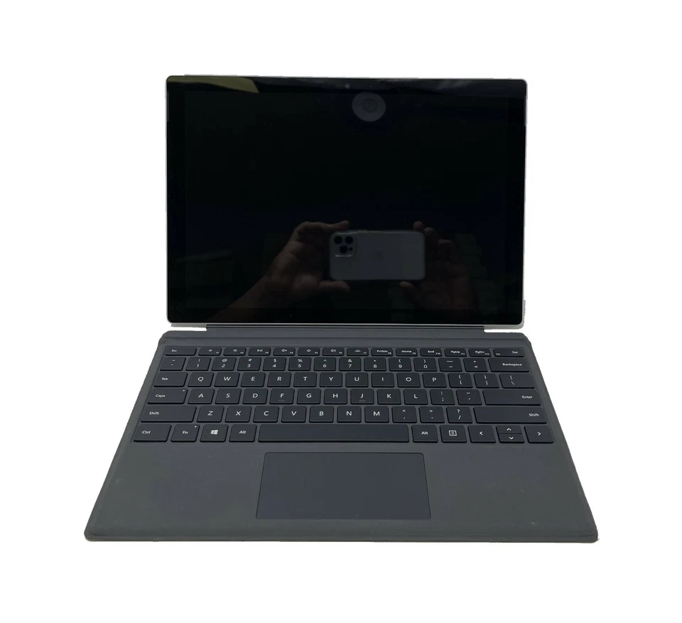Microsoft Surface Pro 5 1796 i5 7300U 256GB 8GB 12.3" Silver, Keyboard & PSU - Image 2 of 4