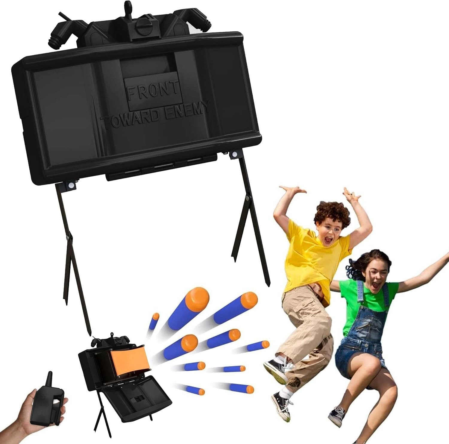 Enhanced Gaming Action Set - Remote Control Toy Compatible with Foam Blasters