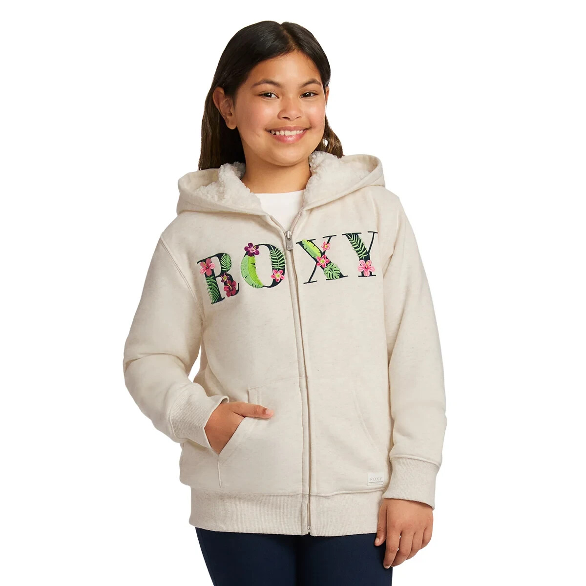 Roxy Youth Girls' Plush Lined Hoodie (Choose Size and Color) | eBay