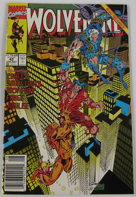 Wolverine #42 (Jul 1991, Marvel), VG (4.0), 1st print, Sabretooth & Cable apps.