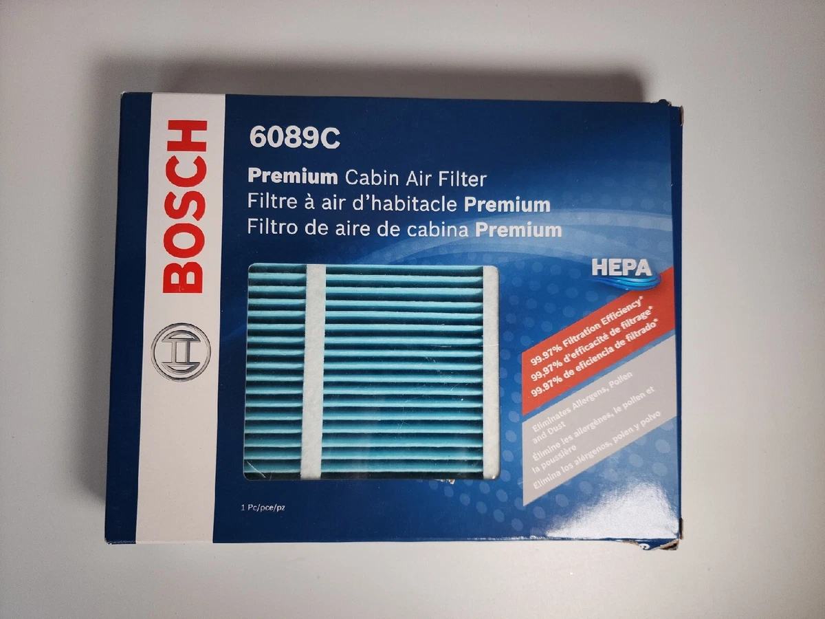 Cabin Air Filter Hepa Cabin Filter Bosch 6089C