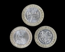 Full Set of Uncirculated Shakespeare £2 Two Pound Coins - Choose Your Coin