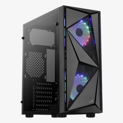 Power Gamer Aufrüst PC AMD Ryzen 7 5700X 8x 4,6GHz DDR4 USB3.2 AM4 Set Computer