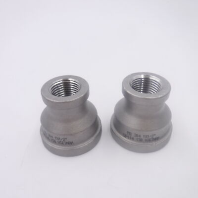 Banded Reducer 2 Pcs Reducing Banded Coupling 304/304L Stainless Steel 1