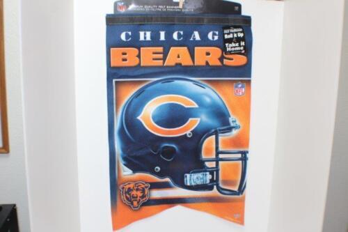 WinCraft Chicago Bears Blackout Sideline Flag - 3x5 Foot Outdoor Banner, Double Sided, Polyester - View #3