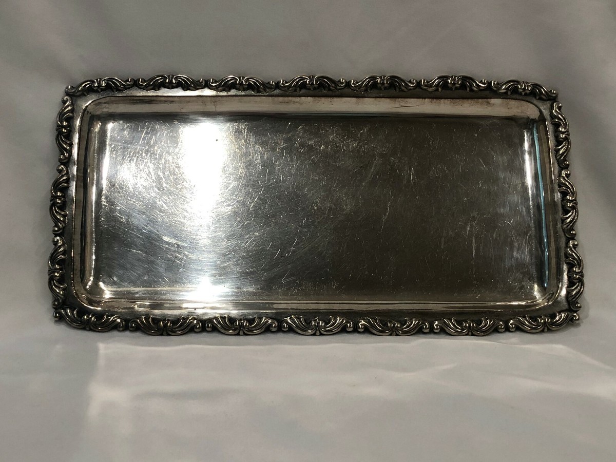 Vintage Egyptian of Sterling Silver Tray 300 grams c