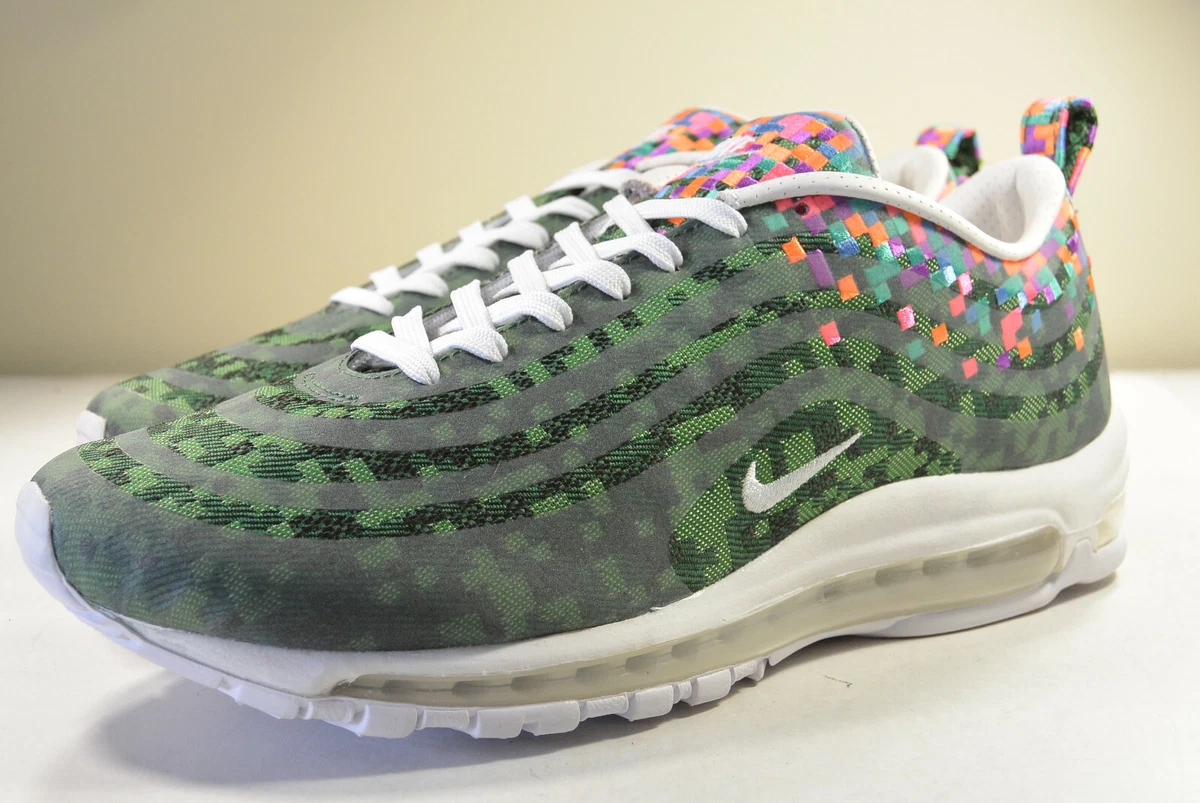 Rand Periodiek nogmaals DS NIKE 2014 AIR MAX 97 JD SP PN RIO DE JANEIRO GREEN 11 VINTAGE SAFARI  ANIMAL 1 | eBay