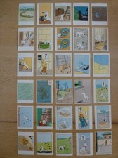 Grand Concours Milou 1964 Feuille-Réponse Vierge + 64 Chromos Hergé Tintin TBE