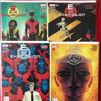E Is For Extinction #1 - 4. Komplett, 1. Druck. 2015 Serie. Neuwertig mit