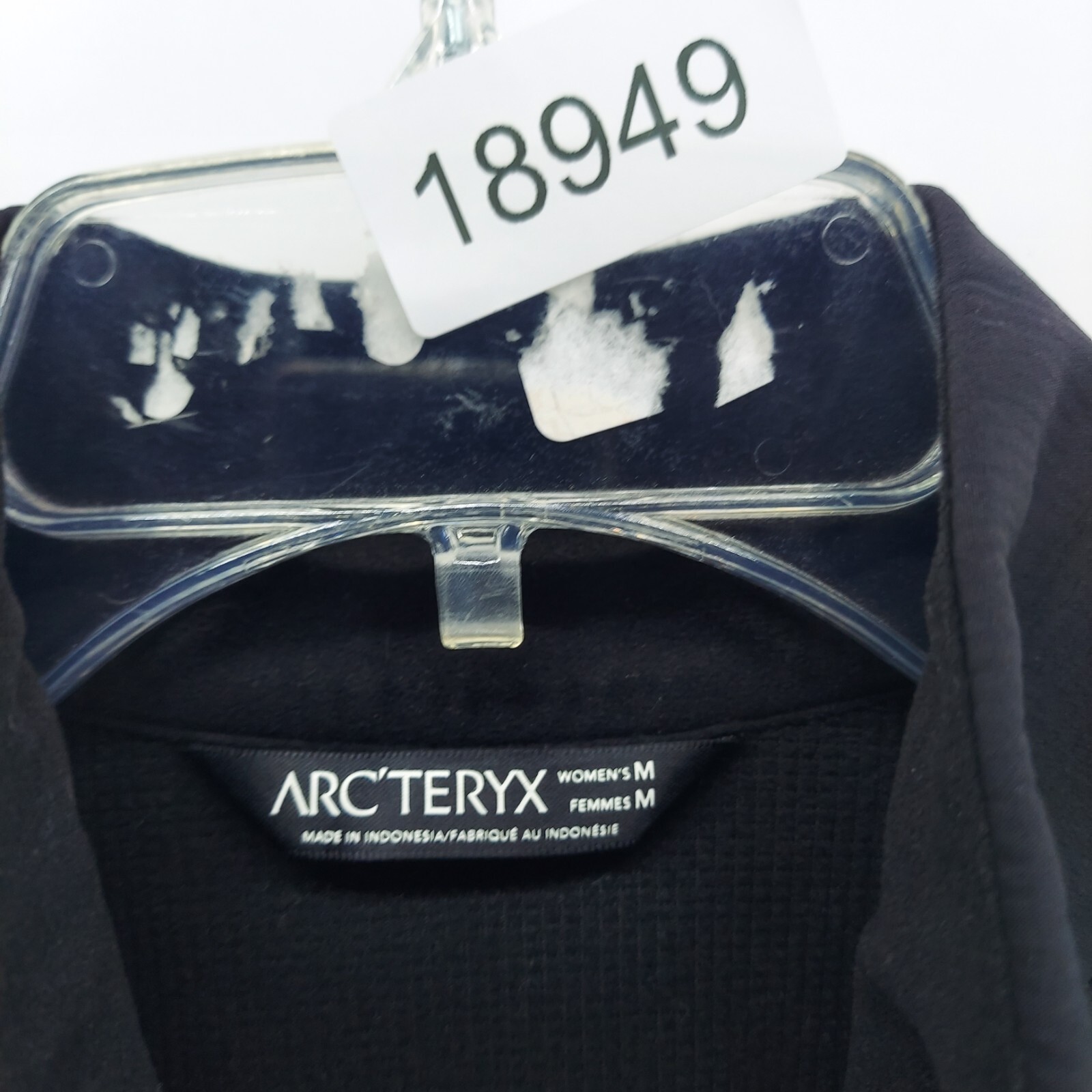 giacca arc'teryx donna taglia media full zip foderata pile full zip misto nylon