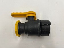 Stainlez Polypropylene Ball Valve W/ QD (VITON GASKET) METAL COLLAR