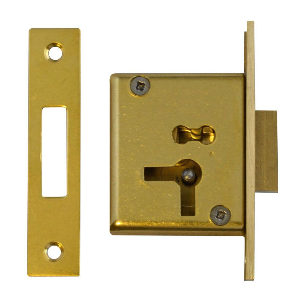 Asec No.15 4 Lever Mortice Cupboard Lock 64mm RH (AS6508)