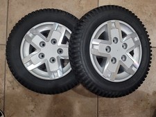 Pair of Jazzy J600ES Wheelchair 14  Drive Tires Wheels 3.00-8 Fit Quantum