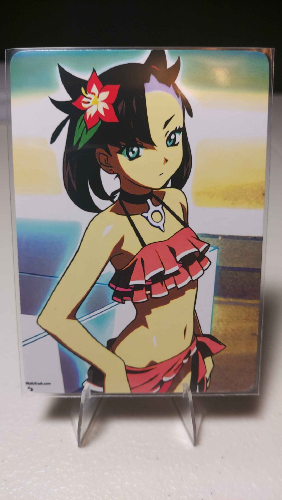 Marnie Full Art Goddess Story Pokemon Waifu Trading Card