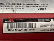 WATCHGUARD FIREBOX SOHO 6 BF4S16E6 POWER CORD INCLUDED
