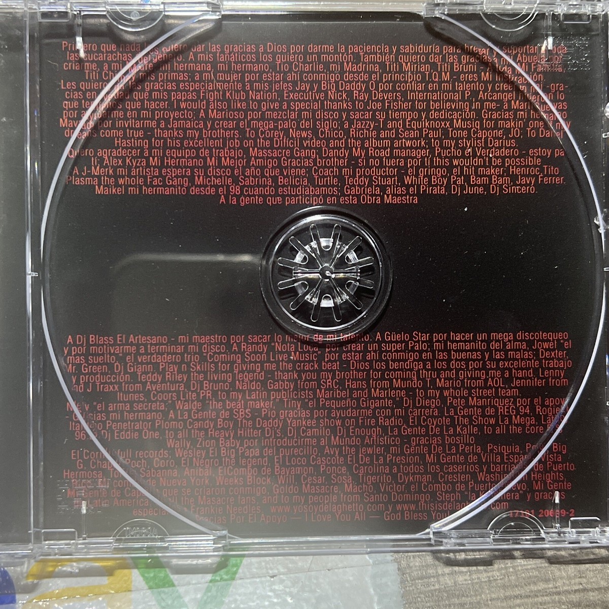 Masacre Musical by De la Ghetto (CD, Oct-2008, Sony Music
