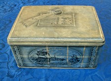 Alte Blechdose - Blechschachtel - Kaffeedose- Eduscho