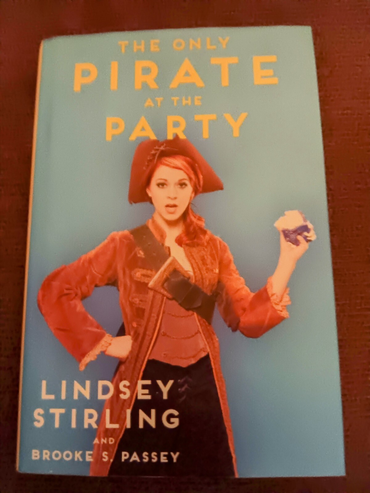 LIKE NEW, The Only Pirate At The Party by Lindsey Stirling (2016, Hardcover)....