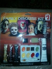 Halloween Family Disguise Kit-Face Paint-New