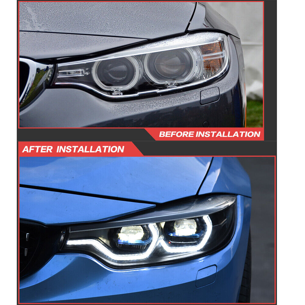 LED Headlights For BMW F32 F36 F82 4 Series DRL Sequential LED Headlights For BMW F32 F36 F82 4 Series DRL Sequential