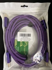 Elebase DisplayPort Cable 6.6FT 2-Pack,Ultra High Speed 21.6Gbps DP 1.2 Male to 