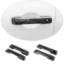 Car Door Handle Cover For Tundra 4Runner 2025 Carbon Fiber Trim Exterior Molding