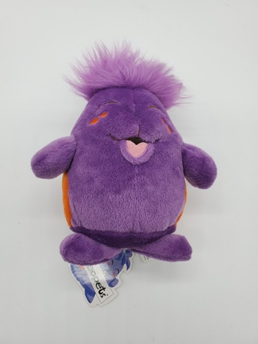 Neopets Purple Chia Plush Orange Spots Limited Too Vintage 2002 With Tags