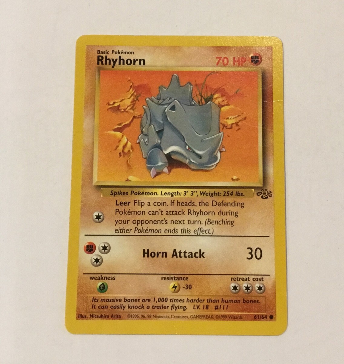 rhyhorn pokemon card value Pokemon TCG - Stellar Crown - #074/142 - Rhyhorn