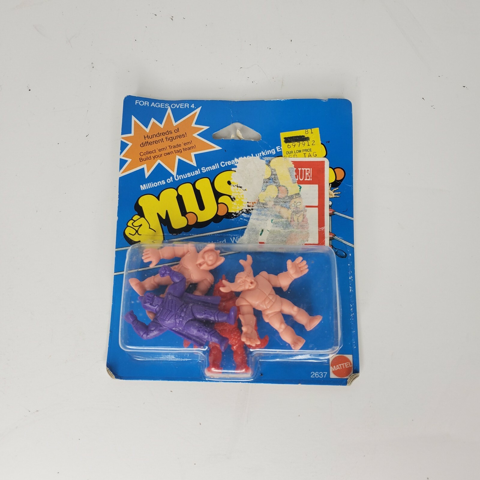 wrestling toy set
